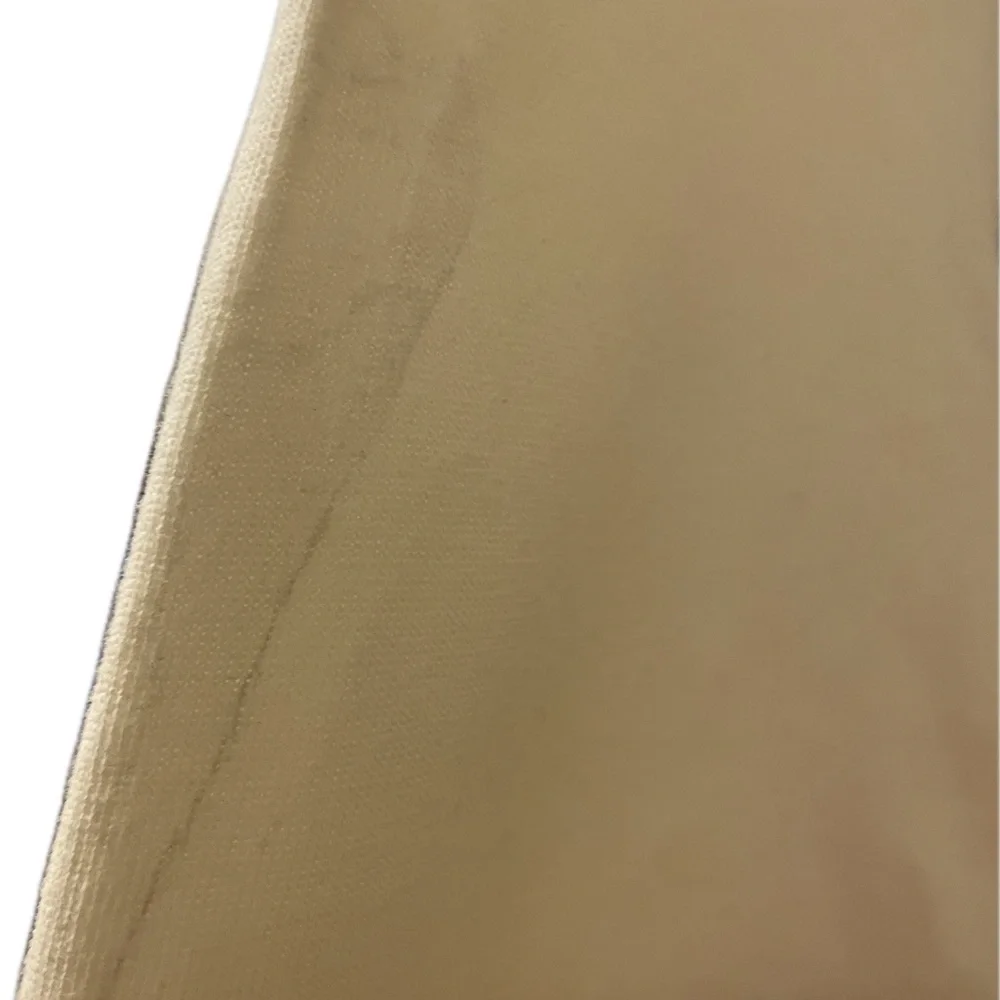 POL Women's Long Sleeve Gray and Cream Shirt Size Small Lint Mark on the Back - Picture 5 of 14